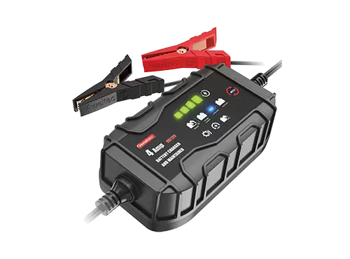 Carregador de bateria inteligente Aweltec 4A 6V/12V Mantenedor para chumbo-&aacute;cido e l&iacute;tio
